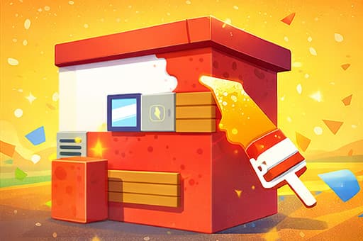 House Paint Challenge — Free House Painting Game Unblocked Online — gameplay screenshot